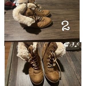 Brown shade Michael kors boots